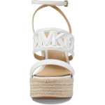 Сандалии MICHAEL Michael Kors Alma Wedge Espadrille, цвет Optic White - фото 2