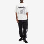 Футболка Lanvin X Future Eagle Print T-Shirt, цвет White Mustang - фото 4