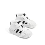 Кроссовки Jeep Kids Skateboarding Shoes Kids High-top Black, слоновая кость/черный - фото 3