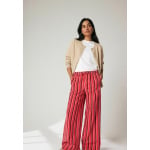 Брюки PULL ON STRIPE WIDE LEG REGULAR FIT Next, красный - фото 5