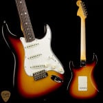 Электрогитара Fender Custom Shop 1966 Stratocaster Deluxe Closet Classic - 3 Color Sunburst - фото