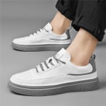 Кроссовки мужские Lifestyle Shoes Men Low-Top Aokang, бежевый - фото 17