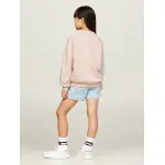 Толстовка Tommy Hilfiger "MULTI COLOR MONOGRAM SWEATSHIRT", дети до 16 лет, цвет Teaberry Blossom - фото 11