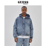 Куртка мужская Guess Originals 23 в стиле ретро, синий - фото 3