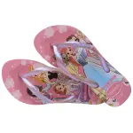 Шлепанцы Havaianas "KIDS SLIM PRINCESS", летняя обувь, горки для бассейна, отпуск, с милым дизайном принцессы, розовый - фото 4