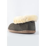 Тапочки SHEEPSKIN ANKLE BOOT Minnetonka, цвет grey - фото 5