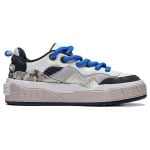 Кроссовки LINING 001 Skateboarding Shoes Men Low-top Blue/White, синий - фото 2