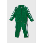 SST TRACKSUIT детский спортивный костюм adidas Originals, зеленый - фото