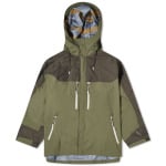 Куртка Givenchy Two Tone Shell, цвет Olive Green - фото