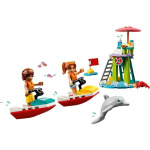 Пластиковый конструктор 42623 friends beach water engine 84 штуки +5 лет Lego - фото 3