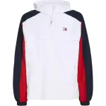 Ветровка Tommy Jeans Plus "TJM CHICAGO CLBK WINDBREAKER EXT", с капюшоном, большие размеры, белый - фото 4