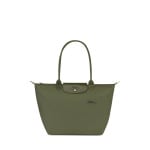 Зеленая большая сумка-тоут Le Pliage из переработанного нейлона Longchamp, цвет Green - фото