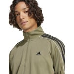 Спортивный костюм Adidas Sportswear Sportswear 3-Stripes Doubleknit, зеленый - фото 4