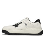 Кроссовки U.S. POLO ASSN. Skateboarding Shoes Men Low-top, белый/черный - фото