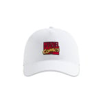 Бейсболка Kith x Marvel Gwynn Pinch Crown Snapback, белый - фото