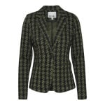 Блейзер Ihkate ICHI, цвет parrot green houndstooth - фото 6