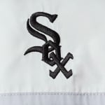 Женская спортивная куртка реглан с молнией во всю длину черного цвета Chicago White Sox The Wild Collective - фото 4