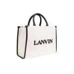 Lanvin сумка-тоут In&Out из хлопка, нейтральный цвет - фото 2