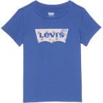 Футболка Levi's Kids Daisy Batwing T-Shirt, цвет Coastal Fjord - фото