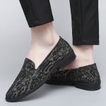 Кроссовки мужские Lifestyle Shoes Men Low-Top Bull Charm, черный - фото 4