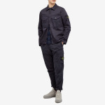 Брюки карго Stone Island Parachute Cotton Cargos, темно-синий - фото 4