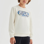 Детская толстовка Fila Kids, слоновая кость - фото 3