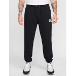 Спортивные брюки Nike M NK CLUB FT CUFF PANT BOLT, черный - фото