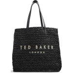 Женская большая сумка-тоут Ted Baker Skye из рафии, другой черный - фото 2