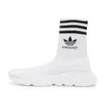 Кроссовки x adidas Speed High-Top Sneaker Balenciaga, белый/черный - фото 3