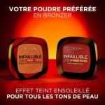 L'Oreal Paris Infallible 24H Стойкий мягкий матовый бронзер 250 Light Clair, L'Oreal - фото 2