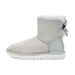 Кроссовки мини bailey bow ii boot Ugg, серый - фото 2