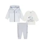 Комплект из спортивного костюма и футболки для мальчика BOSS Kidswear, светло-голубой - фото