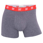 Боксеры CR7 Boxershort 3 шт, цвет Dunkelblau/Rot/Grau - фото 2