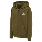 Толстовка Hummel Trece Full Zip, зеленый - фото 3