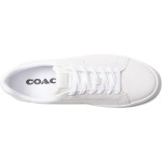 Кроссовки COACH Lowline Leather Low Top, цвет Optic White - фото 2