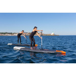 Decathlon Canoe Kayak and Sd-Up Paddle Неопреновый гидрокостюм Longjane толщиной 2 мм Itiwit, черный - фото 2