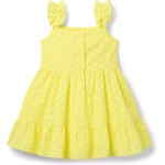 Платье Janie and Jack Girls Eyelet Dress, желтый - фото 2