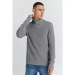 Свитер с высоким воротником из смесового материала "BLEND BHPullover", цвет Stone Mi - фото