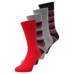 Носки MEN STRIPEBOX 4 PACK Tommy Hilfiger, красный - фото 3