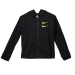 Толстовка Nike Sportswear Swoosh Full Zip, черный - фото