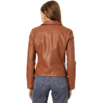 Куртка Blank NYC Faux Leather Moto Jacket, цвет Redwood - фото 2