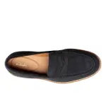 Мокасины Clarks "Atticus LTSlip", тапочки, пенни-лоферы, кроссовки без шнуровки, темно-синий - фото 7