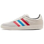 Кроссовки Adidas Gazelle Indoor Blue Bird Better Scarlet, белый - фото