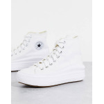 Белые кроссовки Converse Chuck Taylor All Star Move Hi - фото