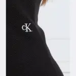 Платье Slub с бретелями в рубчик Calvin Klein, черный - фото 3