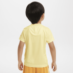 Футболка Nike Dri-FIT Toddler Stacked Up Swoosh T-Shirt, цвет Soft Yellow - фото 2