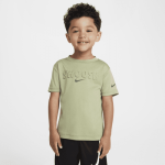 Футболка Nike Dri-FIT "Just Do It" Toddler Swoosh T-Shirt, цвет Oil Green - фото