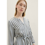 Платье-блузка TOM TAILOR, цвет offwhite navy vertical stripe - фото 4