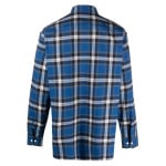 Givenchy рубашка Lumberjack в клетку, синий - фото 2