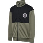 Худи Hummel Athletic Zip-Up Hoodie ODIN, оливковый - фото 4